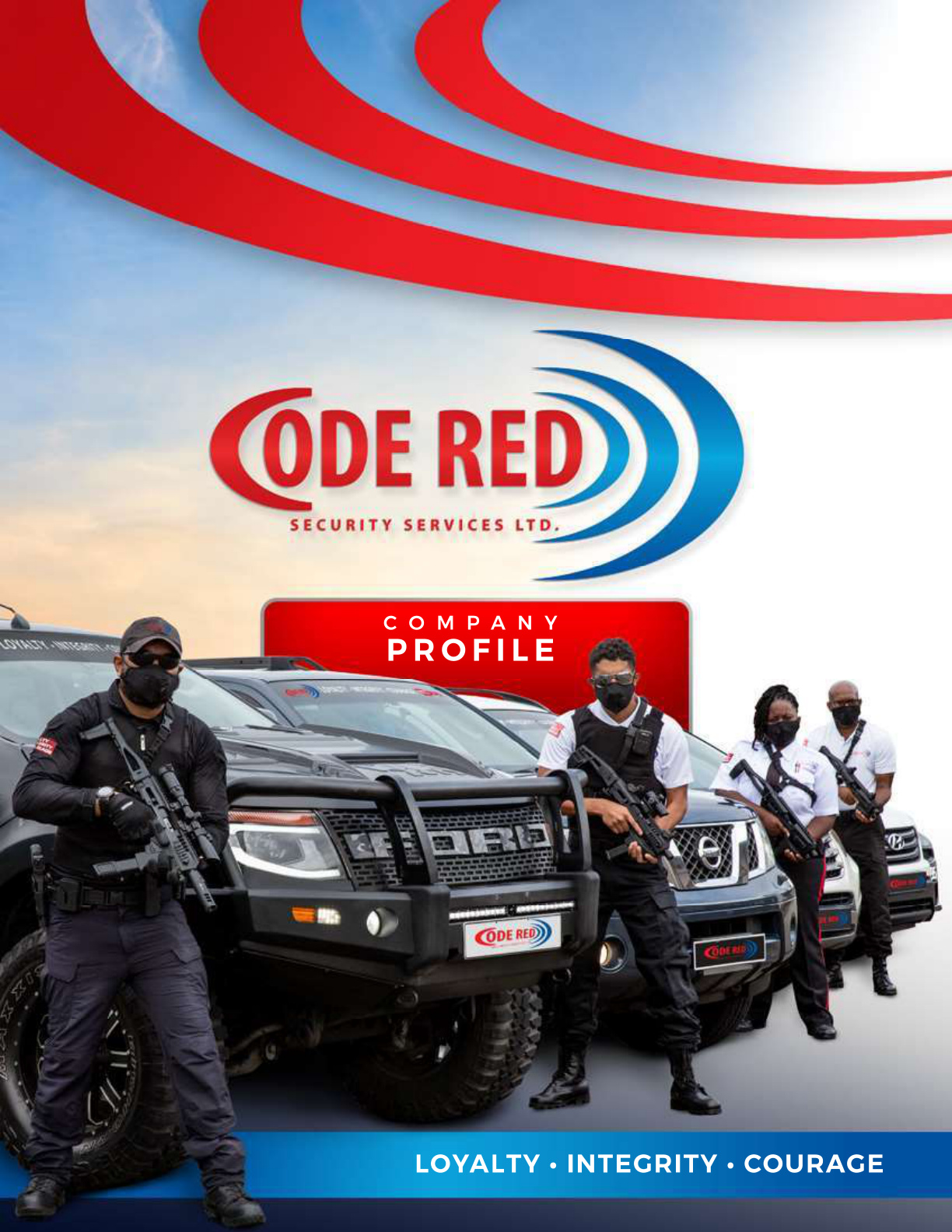 Code Red Emergency Services brand identity